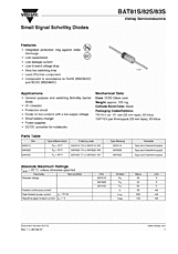 DataSheet BAT82S pdf